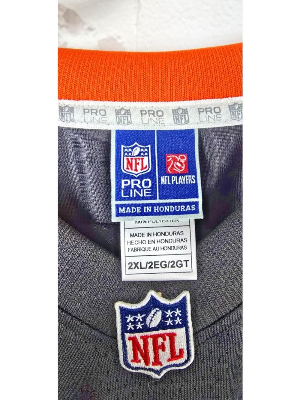 Cincinnati Bengals - Men's NFL Pro Line Blank Football Jersey 2XL NEW w/ Tags - Picture 3 of 4
